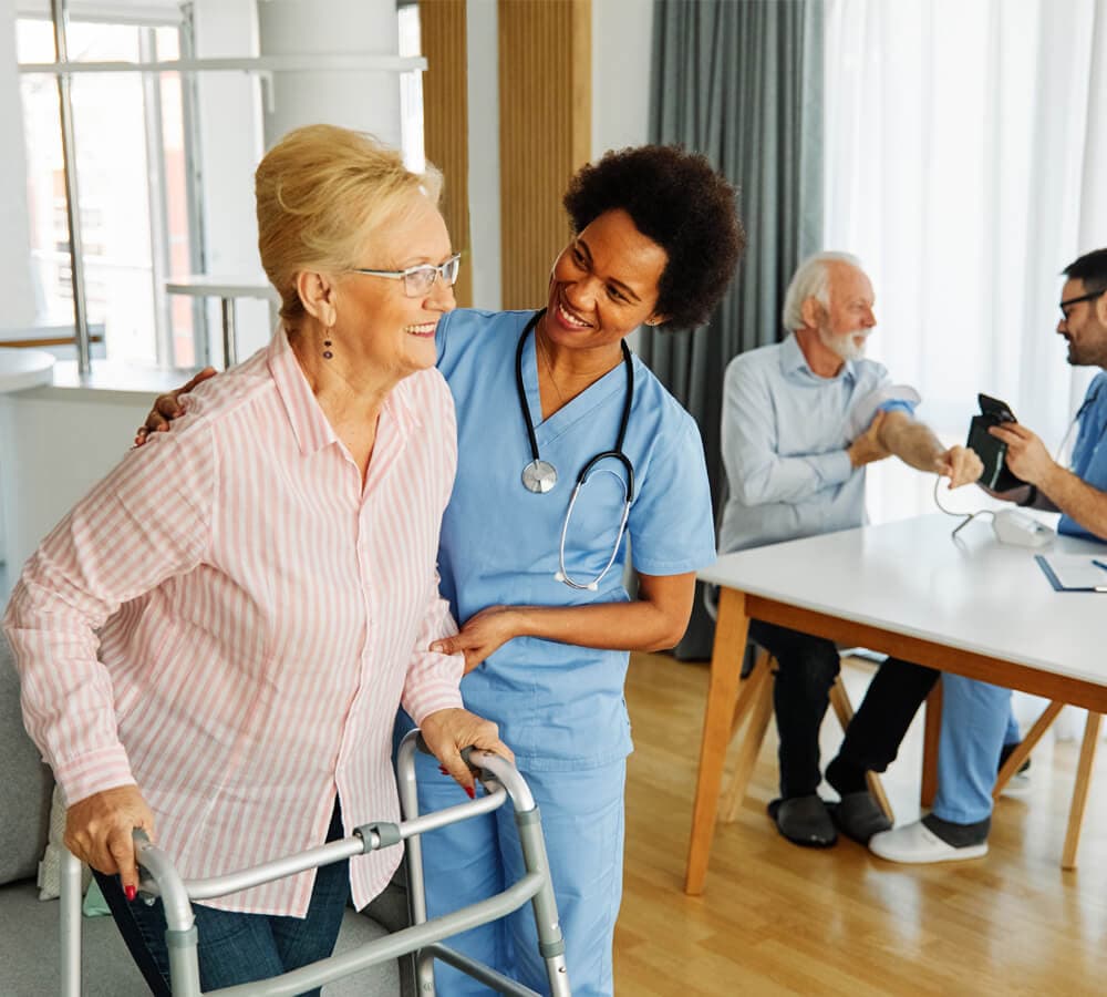Scope NDIS support worker with an NDIS participant